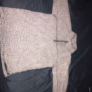 Fuzzy jacket , brought from factory connection